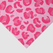 Pink Leopard Muster Seidenpapier (Detail)