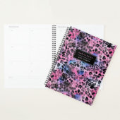 Pink Leopard Print Add Name Plane Planer (Anzeige)
