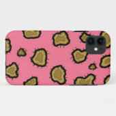 Pink Leopard Print Case-Mate iPhone Hülle (Rückseite (Horizontal))