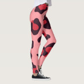 Pink Leopard Print Leggings (Rechts)