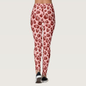 Pink Leopard Print Leggings (Rückseite)