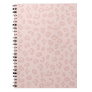 Pink Leopard Print Notizblock