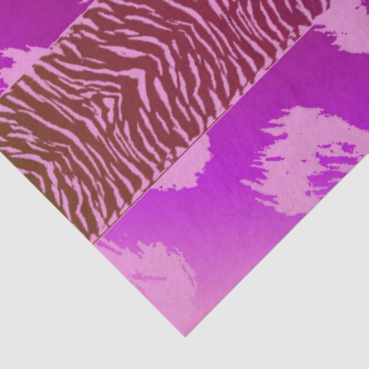 Pink Leopard Print Seidenpapier (Ausschnitt)
