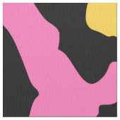 Pink Leopard Print Stoff (Nahaufnahme)