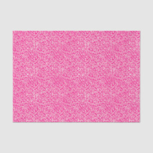 Pink Leopard Print Valentine's Day Seidenpapier