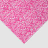 Pink Leopard Print Valentine's Day Seidenpapier (Ausschnitt)