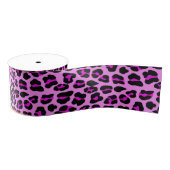 Pink Leopard Ripsband (Spule)