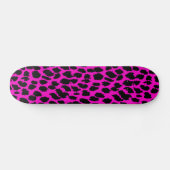 Pink Leopard Skateboard (Horizontal)