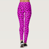 Pink Leopard Skin Leggings (Rückseite)