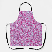 pink leopard skin pattern schürze (Vorderseite)