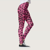 Pink Leopard Sparkle Leggings (Rechts)