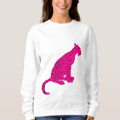 Pink Leopard Sweatshirt (Vorderseite)