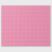Pink Leopard Tierdruck Geschenkpapier (Flach)