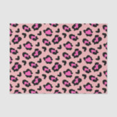 Pink Leopard Tierdruck Seidenpapier (Vorderseite)