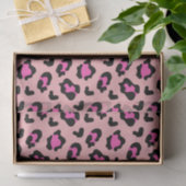 Pink Leopard Tierdruck Seidenpapier (Geschenk)