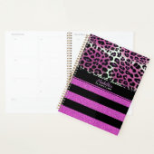 Pink Leopard und Schwarz-Rosa Glitzer Streifen nac Planer (Anzeige)