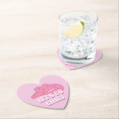 Pink Let's Go Girls Cowboy Hat Rodeo Untersetzer (Vor Ort)