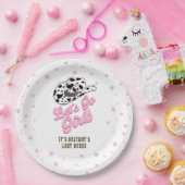 Pink Let's Go Girls Nashville Cowgirl Bachelorette Pappteller (Party)