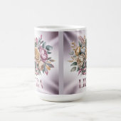 Pink Libra Glyph Lavender Morphing Mug Verwandlungstasse (Zentrum)