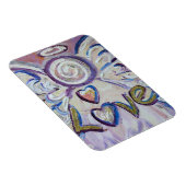 Pink Liebe Guardian Angel Word Magnet (Rechte Seite)