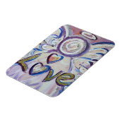 Pink Liebe Guardian Angel Word Magnet (Linke Seite)