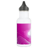 Pink-Liebe-Herz Edelstahlflasche (Links)