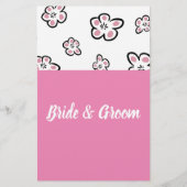 PINK LIEBE, LIEBE SONG SHOWER SPIELKARTE FLYER (Hinten)