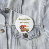 Pink Lifeguard Vibes Bachelorette Wochenende Button (Beispiel)