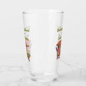 Pink Lifeguard Vibes Bachelorette Wochenende Glas (Links)