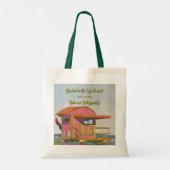 Pink Lifeguard Vibes Bachelorette Wochenende Tragetasche (Rückseite)