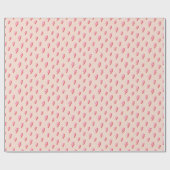 Pink Lightning Bolt Pattern Geschenkpapier (Flach)
