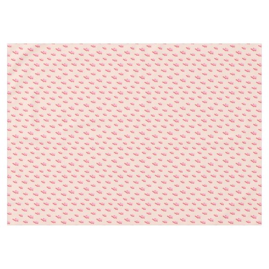 Pink Lightning Bolt Pattern Tischdecke (Vorderseite (Horizontal))
