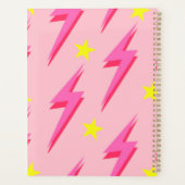 Pink Lightning Musterplaner für tägliche Ziele Planer (Rückseite)
