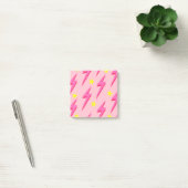 Pink Lightning Post-it Notes Stilvolle Organisatio Klebezettel (Büro)