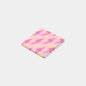Pink Lightning Post-it Notes Stilvolle Organisatio Klebezettel (angewinkelt)