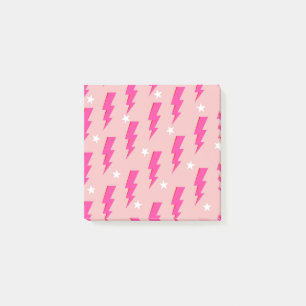 Pink Lightning Stilvolle Back-to-School Stationery Post-it Klebezettel