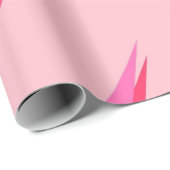 Pink Lightning Wrapping Paper für einzigartige Ges Geschenkpapier (Rolleneckpunkt)