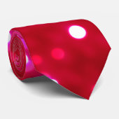 Pink Lights Krawatte (Gerollt)