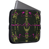 Pink Lights Laptop Sleeve (Vorne Rechts)