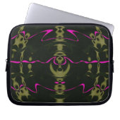 Pink Lights Laptop Sleeve (Vorderseite)