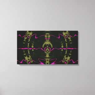 Pink Lights-Leinwand Leinwanddruck