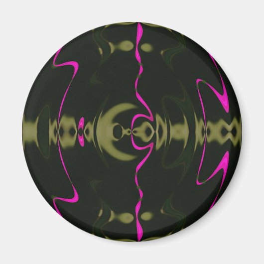Pink Lights Magnet (Vorne)
