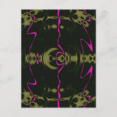 Pink Lights Postkarte (Vorderseite)