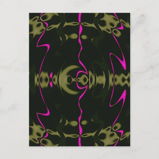 Pink Lights Postkarte (Vorderseite)