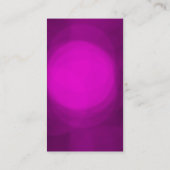 Pink Lila Blue Consultant-Visitenkarte Visitenkarte (Rückseite)