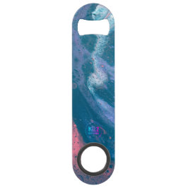 Pink Lila Blue Stainless Steel Flaschenöffner