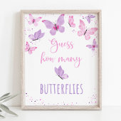 Pink Lila Butterfly Guthaben Wie viele Spiele Poster