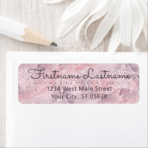 Pink Lila Custom Stylish Elegante Typografie