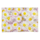 Pink Lila Daisy Blume Pattern Kissenbezug (Vorderseite-Rechts)