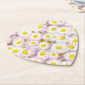 Pink Lila Daisy Blume Pattern Untersetzer (angewinkelt)